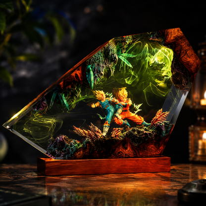 Anime Crystal LED Lamp